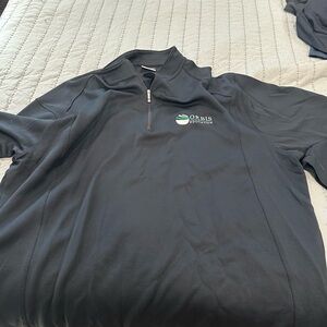 Nike Black Quarter-Zip Men's Sweatshirt